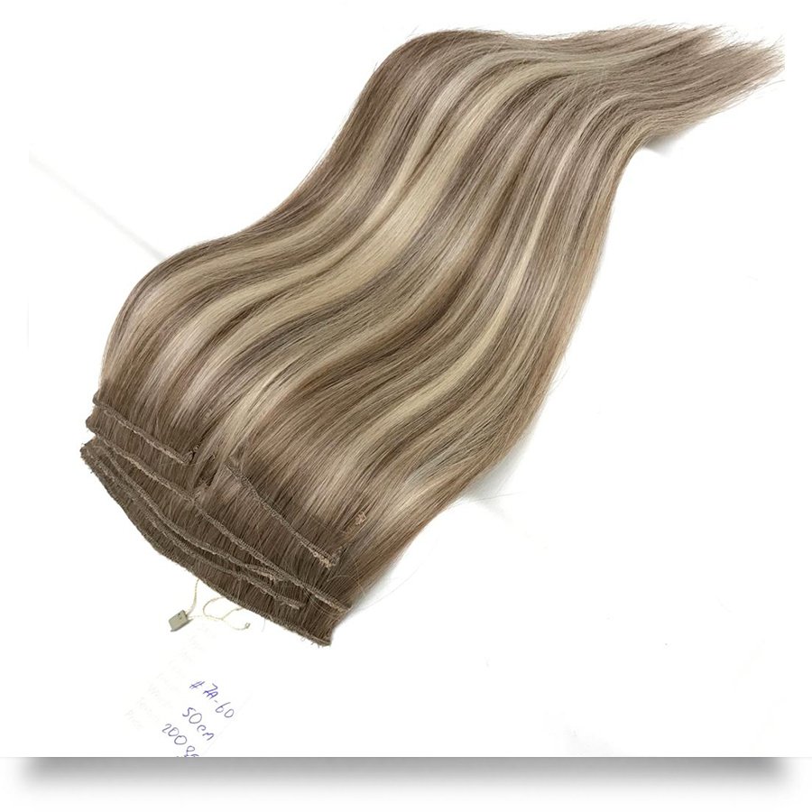 8 Parça Ombre Röfle Çıt Çıt Saç #7A/60 Ombre Röfle