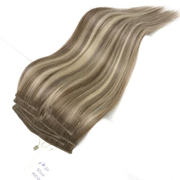 8 Parça Ombre Röfle Çıt Çıt Saç #7A/60 Ombre Röfle