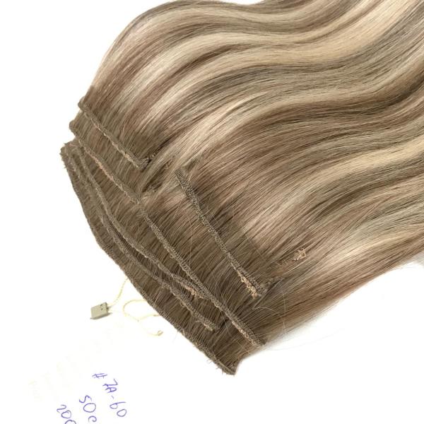 8 Parça Ombre Röfle Çıt Çıt Saç #7A/60 Ombre Röfle