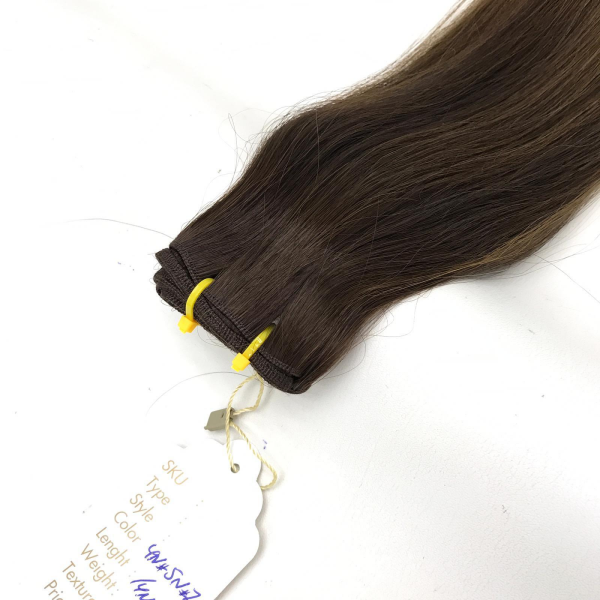 Tres Saç #4N - #5N - #7N  - 1/3 -  #4N - #7N  BRAZILIAN BRUNET OMBRÉ  & BALAYAGE 40 Cm - 100 Gram