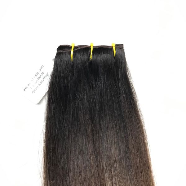 Tres Saç Kaynak #1B-6-7/1B-101 1/3 San Diago Ombre & Balayage 40 Cm - 100 Gram