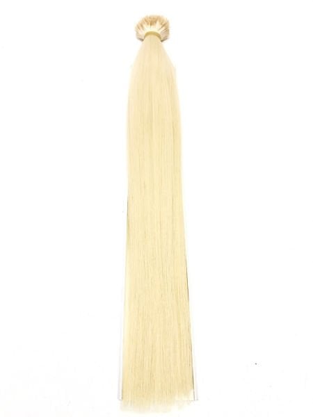 250 Adet Mikro Kaynak Platin Renk 70Cm 150Gr  %100 Gerçek Insan Saçı