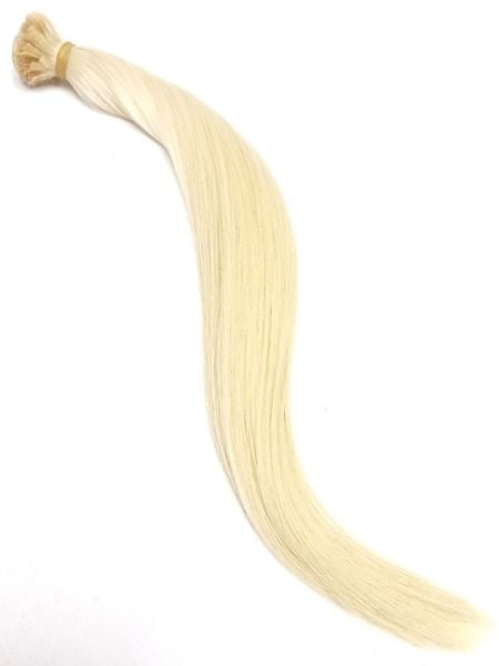 200 Adet Mikro Kaynak Platin Renk 65Cm 120Gr  %100 Gerçek Insan Saçı