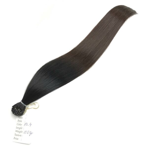Mikro Keratin Saç Kaynak Renk #6A-#60 Röfleli 100 Gram - 40 Cm