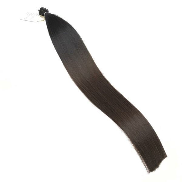 Mikro Keratin Saç Kaynak Renk #6A-#60 Röfleli 100 Gram - 40 Cm