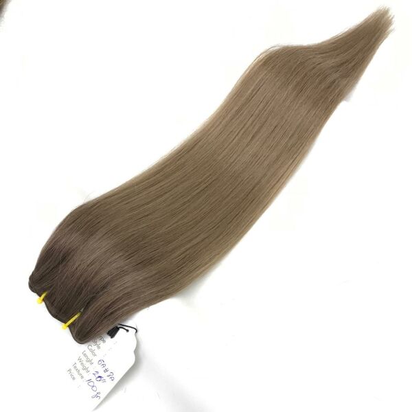 Tres Kaynak Saç #6A-8A ASH BROWN OMBRÉ 40 Cm - 100 Gram