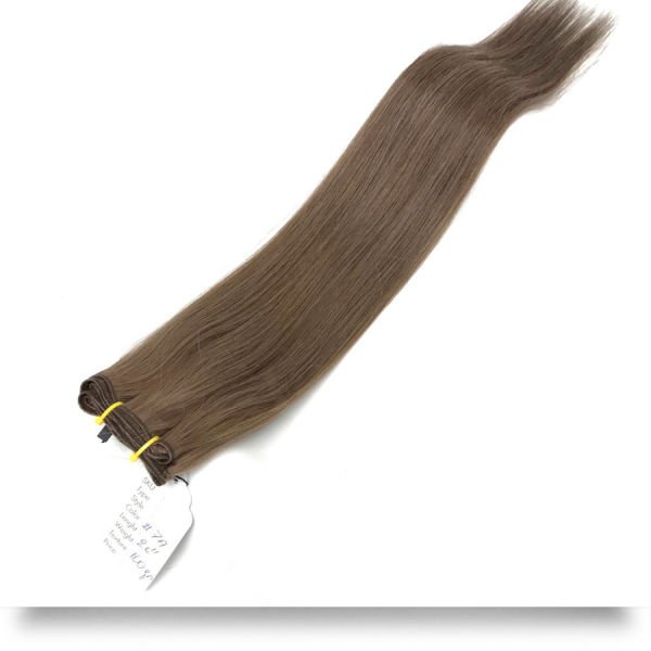 Tres Kaynak Saç #7A SLAVIC ASH BROWN 40 Cm - 100 Gram