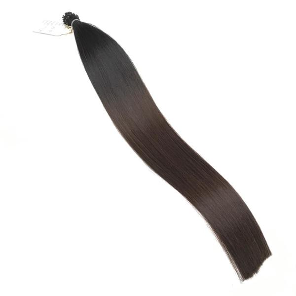 Mikro Saç Kaynak Renk #1B - 4 Ombre 100 Gram - 40 Cm