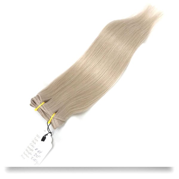 Tres Kaynak Saç #61 ICY ASH BLONDE 40 Cm - 100 Gram