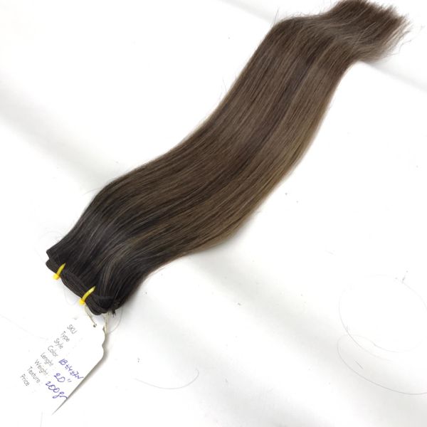 Tres Saç #1B - #4 - #7N HAVANA BROWN - OMBRE  & BALAYAGE 40 Cm - 100 Gram