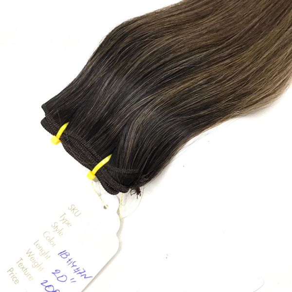 Tres Kaynak Saç #1B - #4 - #7N HAVANA BROWN - OMBRE & BALAYAGE 40 Cm - 100 Gram